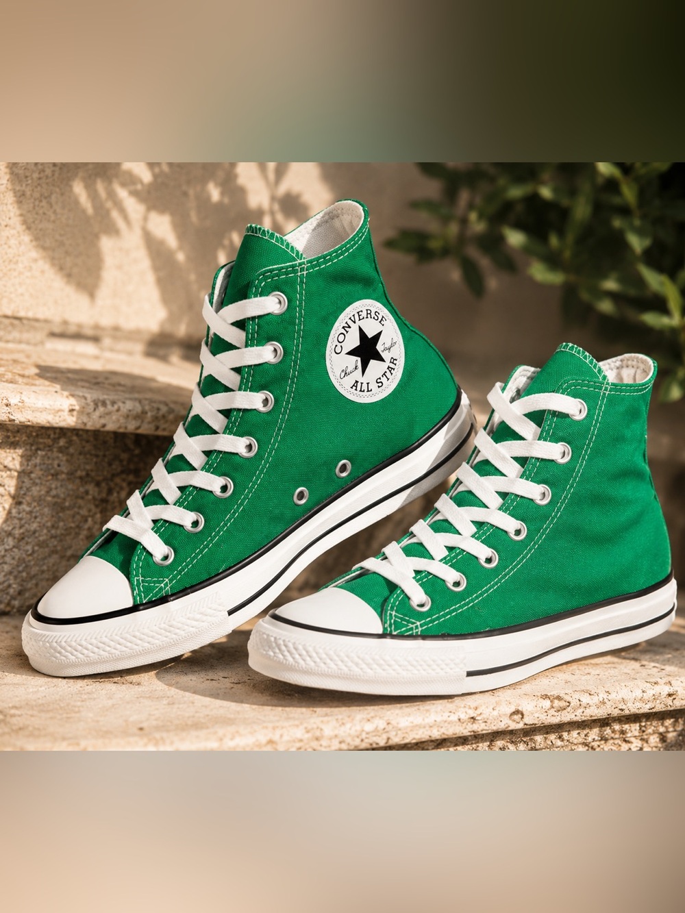 Converse Chuck Taylor All Star Kelly Green High Top Canvas Sneakers Unisex M5/W7